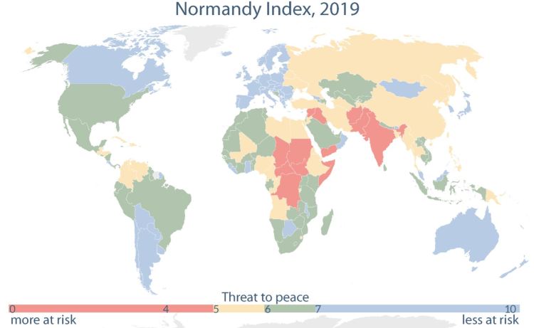 Mapping threats to peace and democracy worldwide: Introduction to the Normandy Index
